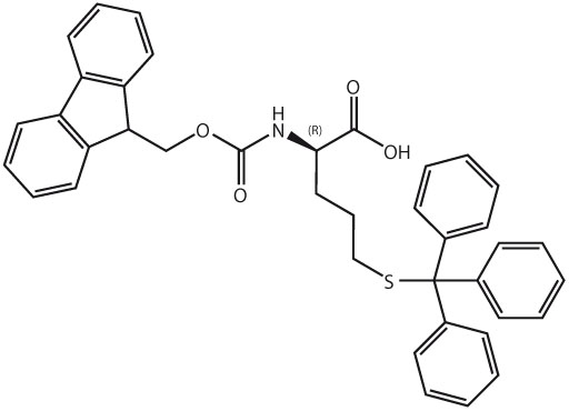 Fmoc-2-amino-5-(tritylthio)-pentanoic acid (R)