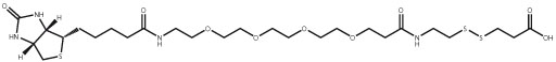 Biotin-PEG(4)-SS-COOH